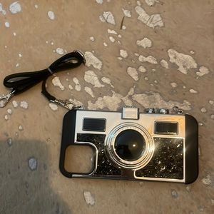 Brand new iPhone 12/12hr pro camera phone case with strap!